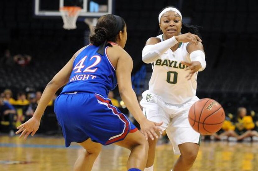 
Baylor guard Odyssey Sims wears No. 0. 
