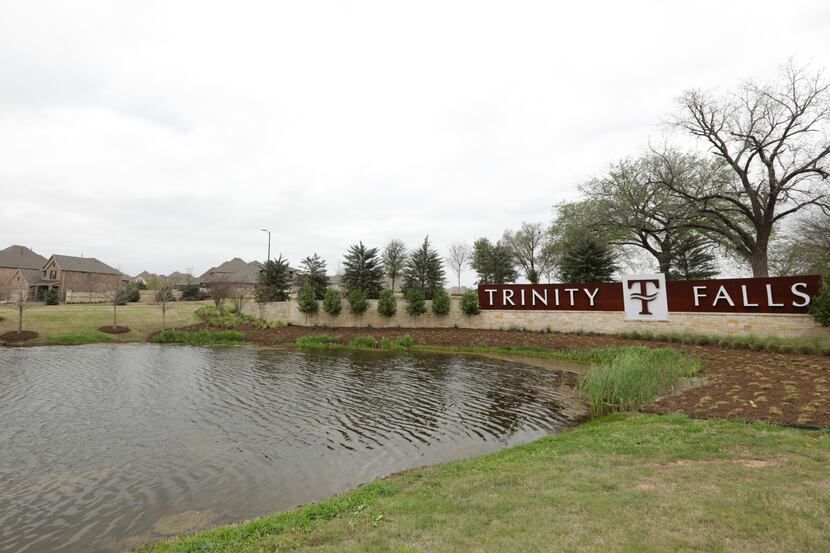 The Trinity Falls community north of McKinney is adding a new neighborhood by Del Webb aimed...