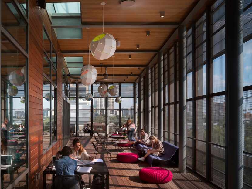 The new Austin Central Library is garnering acclaim for its architecture.