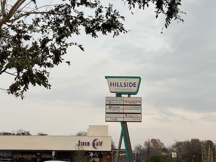 Hillside Village shopping center in Dallas is on the northeast corner of Mockingbird Lane...