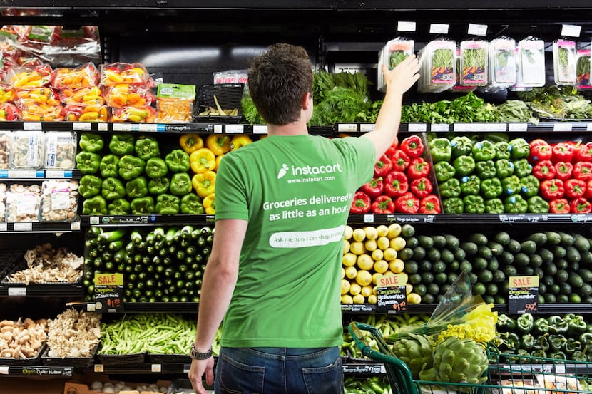San-Francisco-based Instacart entered the Dallas market on Aug. 1, 2016 and now works with...