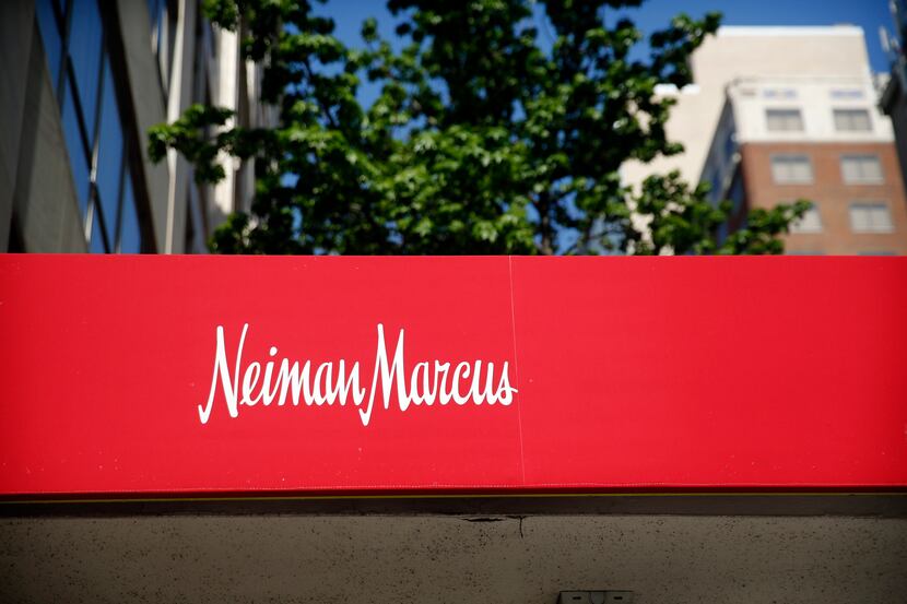 The Neiman Marcus flagship store in downtown Dallas is pictured on April 19.