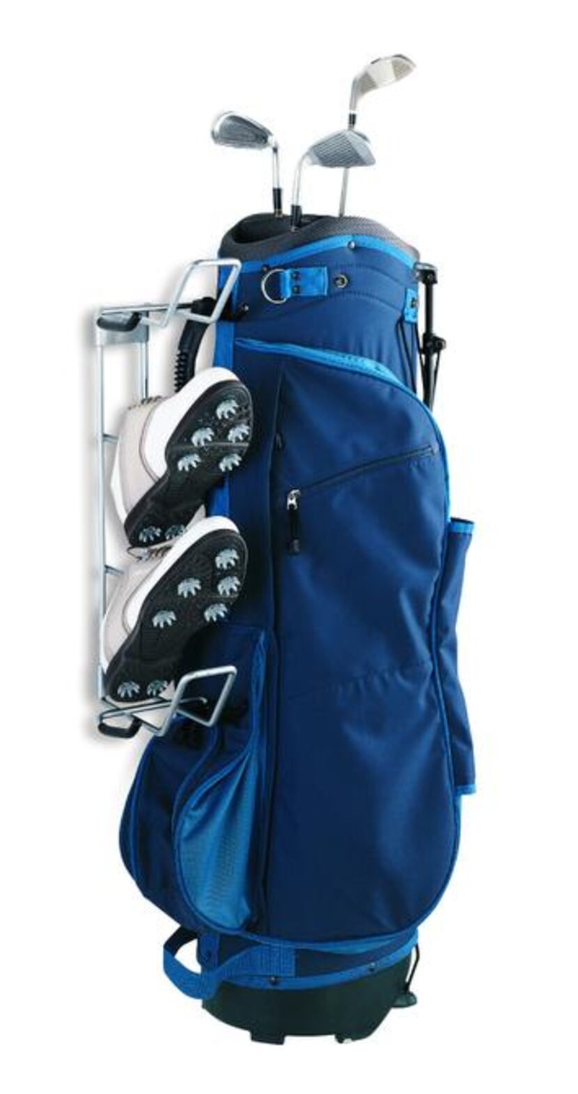 
This golf bag storage rack is the solution men have been seeking. The epoxy-coated, steel...