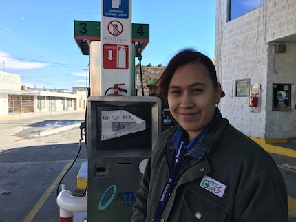 Alejandra Magallanes, a student and gas station attendant in Ciudad Juarez, said her nephews...