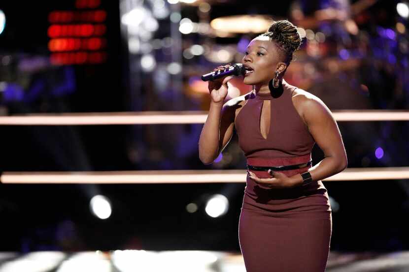 Fort Worth native Simone Gundy hit it with her best shot in the "Knockout Rounds."