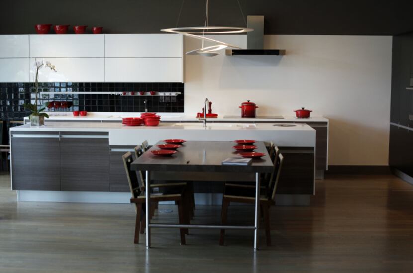 A kitchen from the Erea Kitchen collection at Ornare