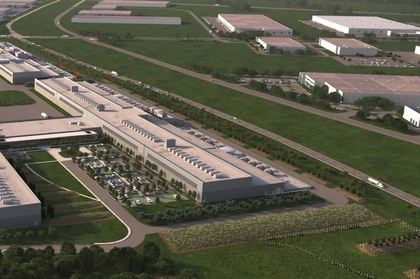 Facebook started work on this 150-acre North Fort Worth data center campus in 2015.