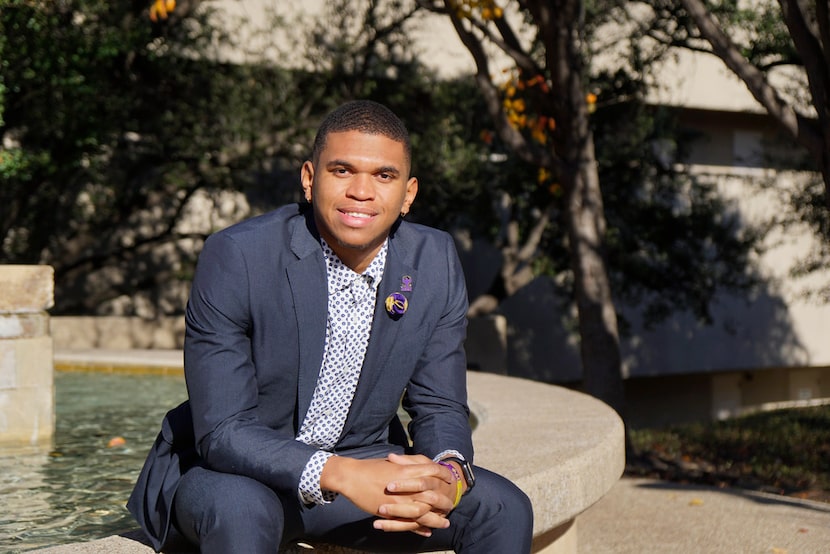 Xavier Rice of Fort Worth said seeing himself reflected in students and staff at Prairie...