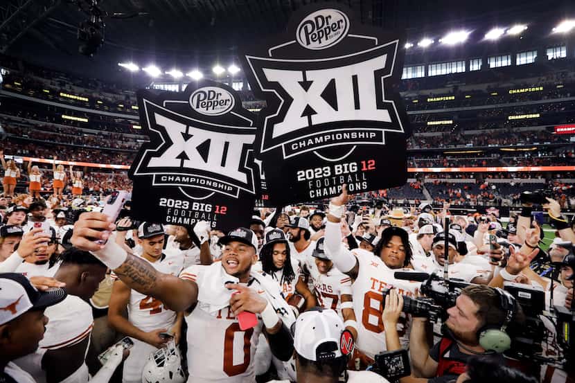 The Texas Longhorns won the Big 12 Championship on Dec. 2 - the last for the university...
