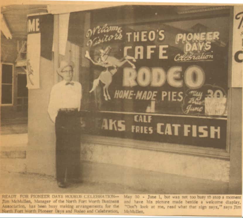 Riscky's began in the 1920s as Theo's Saddle and Sirloin Inn in the Stockyards.