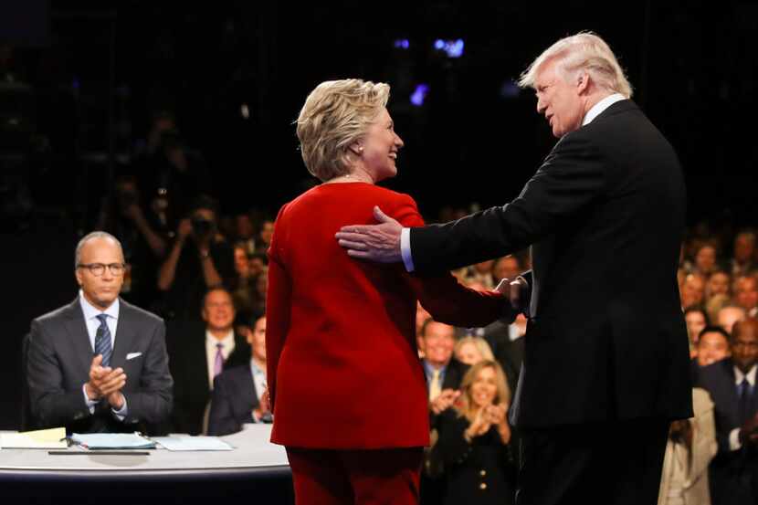 The faux friendliness at the outset of the Sept. 26 debate was only the first of many...