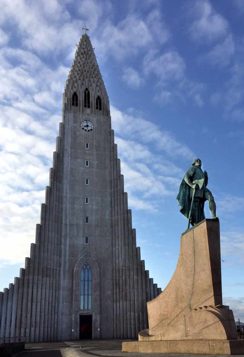 Leif Erikson Memorial, Hallgrímskirkja, Reykjavík, Iceland