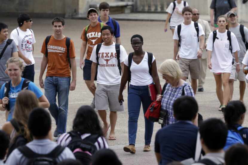 Once slow to integrate, the University of Texas campus is now among the nation's most...