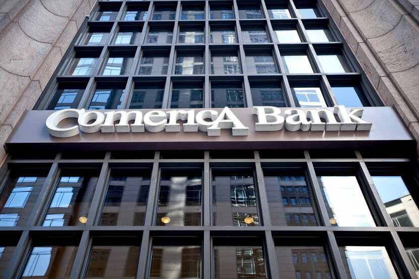 The Comerica Bank Tower in downtown Dallas. (Matt Nager/Bloomberg, File Photo)