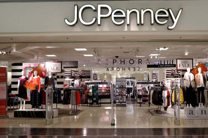  The entrance to J.C. Penney store at the Town East Mall in Mesquite, Texas. Shot on Monday,...
