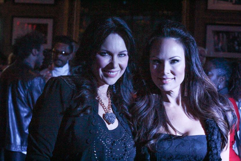 LeeAnne Locken and Tiffany Hendra at Fashionistas Friday at Fedora in One Arts Plaza on Jan...