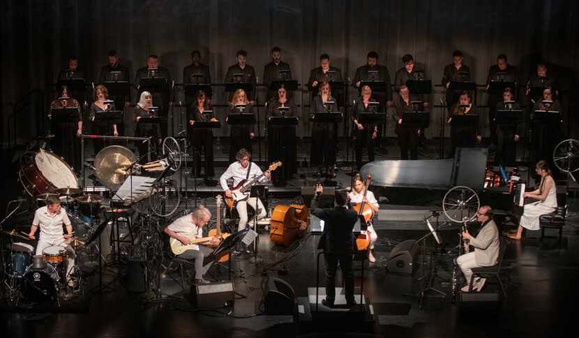 The Verdigris Ensemble and Bang on a Can All-Stars perform Julia Wolfe's "Anthracite Fields."