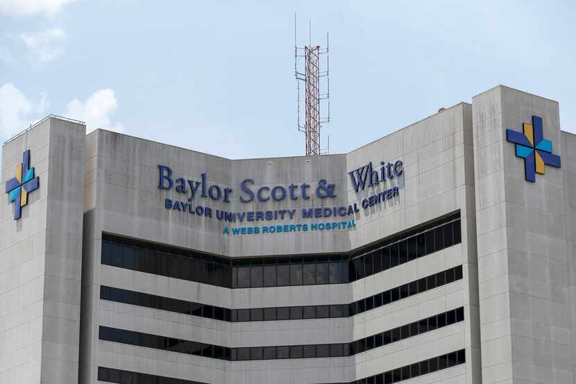Baylor University Medical Center on Wednesday, July 28, 2021, in Dallas. (Elias Valverde...