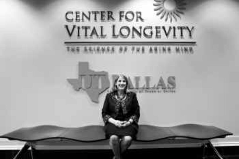  Dr. Denise Park is director of UTD's new Center for Vital Longevity. Gov. Rick Perry is...