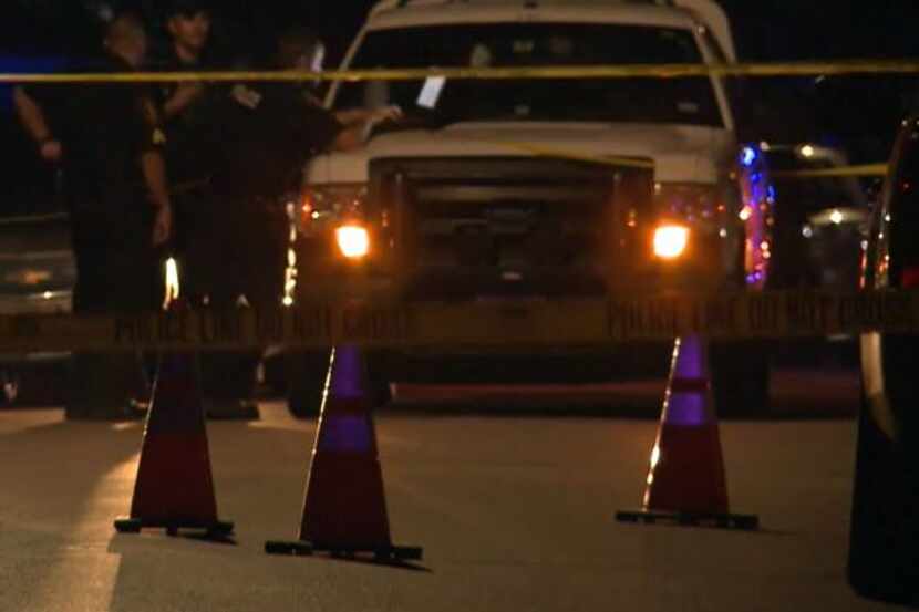 Fort Worth police said they found three gunshot victims after they were called about 8 p.m....