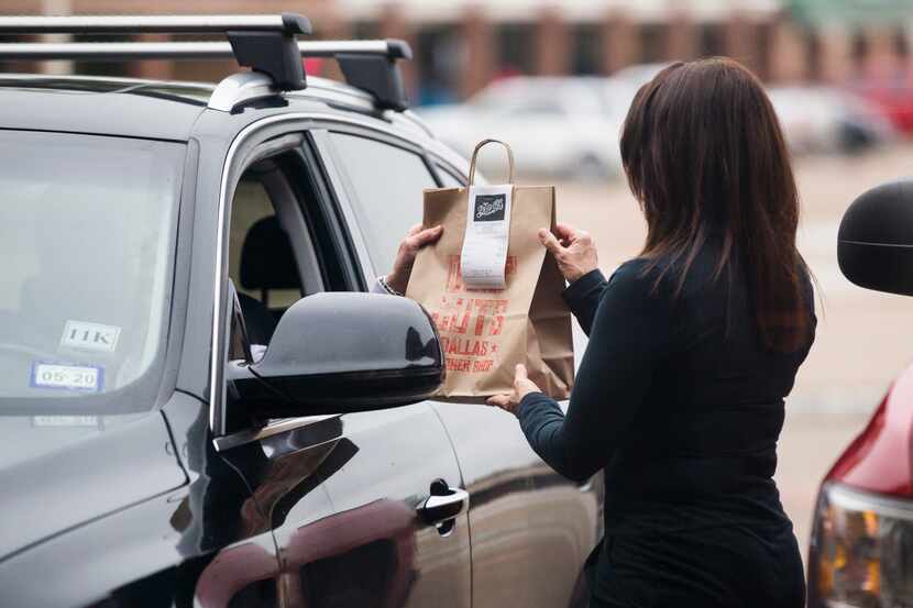 Delivery, curbside pickup or drive-through options are available at various restaurants in...