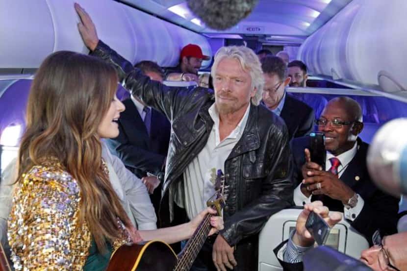 
Country music singer Kacey Musgraves played for Virgin Group founder Richard Branson,...