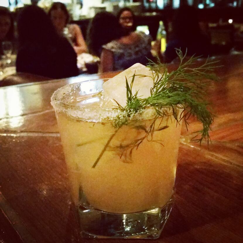 Bolsa's excellent Peruvian Botanist -- pisco, fennel, sweet pepper, lime and dill -- was a...