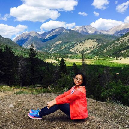 A photo of Lin Wang from her Facebook profile. Wang had just graduated from UT Dallas in...