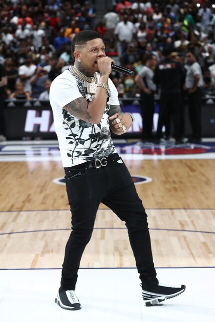 Yella Beezy performs at American Airlines Center on Aug. 17, 2019 in Dallas, Texas.