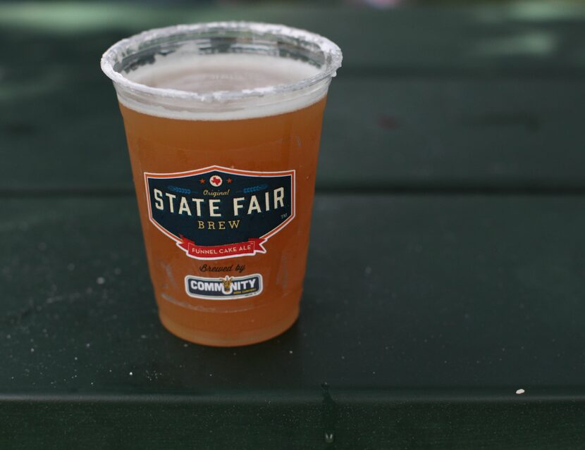 2. The Funnel Cake Ale certainly isn't food -- or fried -- but it was our second-favorite...