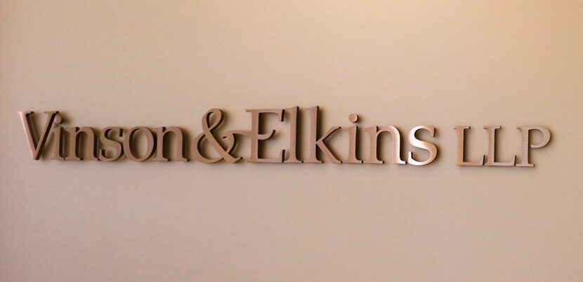 Vinson & Elkins, LLP, located at 2001 Ross Ave in Dallas. Photo taken on Friday, May 27,...