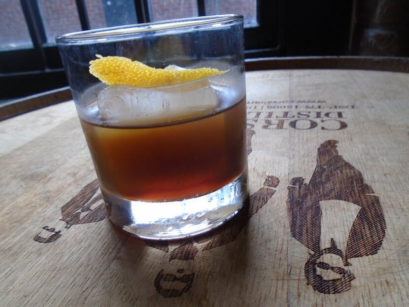 While at Marathon Village in Nashville, sip an Old Fashioned made with award-winning craft...