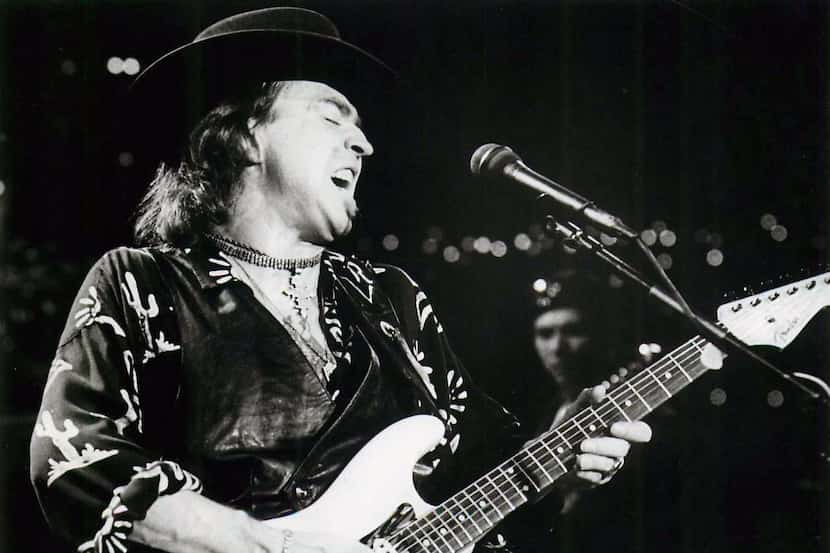 Stevie Ray Vaughan is pictured in an undated photo. (Courtesy)