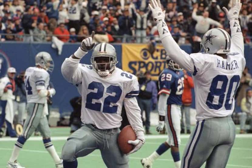 Running back Emmitt Smith, Jan. 2, 1994: On a cold day in the Meadowlands, Smith was at his...