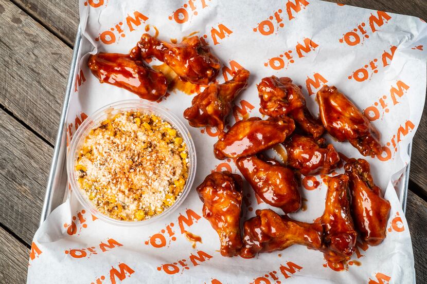 Wing it On! offer a variety of chicken wings and sandwiches.