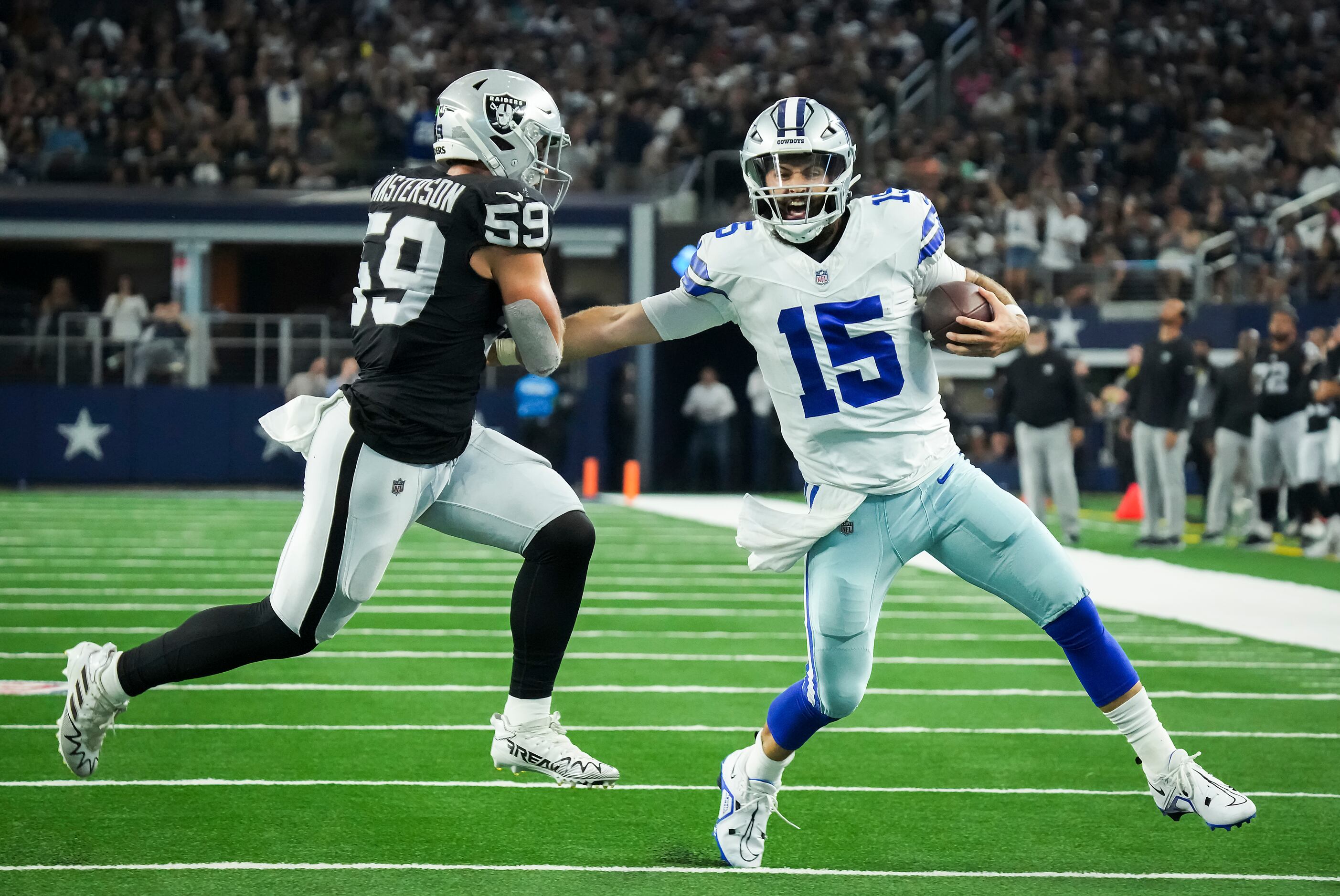 Photos: Will Grier leads the way as Cowboys finish off preseason