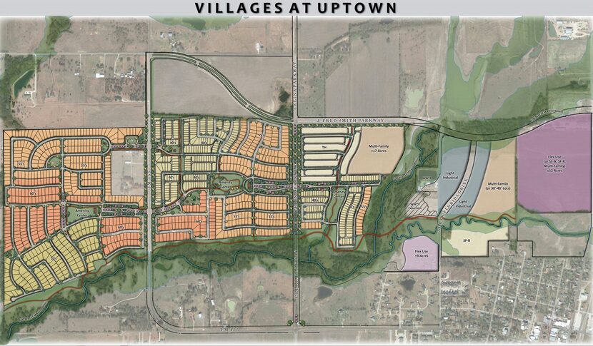 Rockhill Capital & Investments and Horizon Capital Partners purchased land for the Villages...