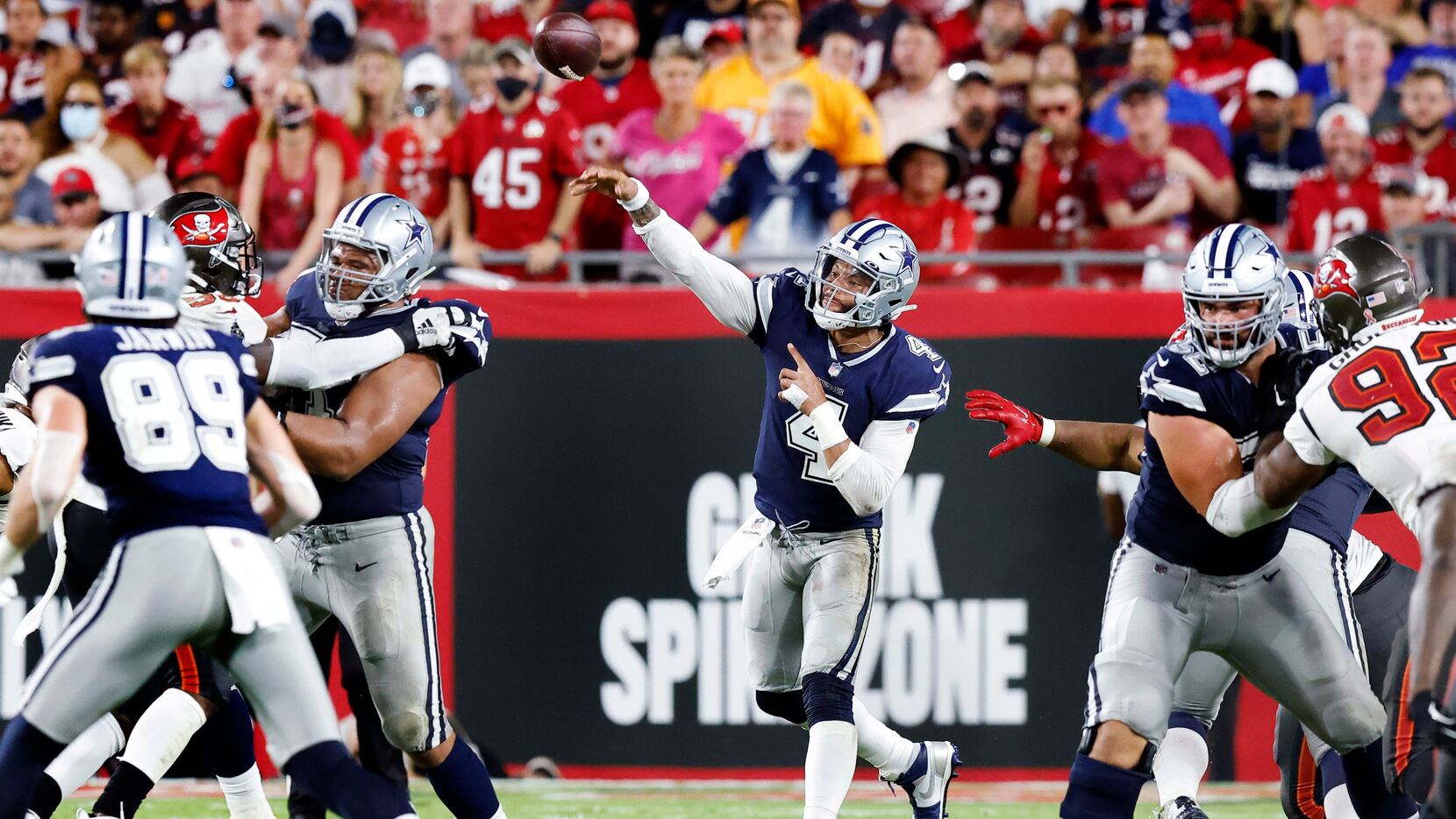 National reaction to Cowboys-Buccaneers: Did refs swallow whistles on  pivotal play down the stretch?