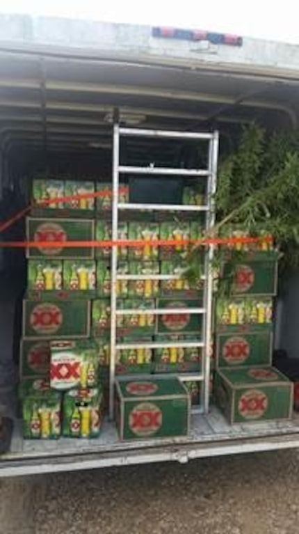 Authorities seized 719 12-packs of allegedly stolen Dos Equis beer from two brothers in...