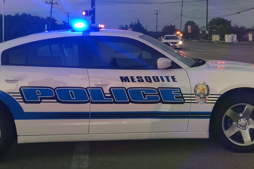 File photo of a Mesquite police vehicle.
