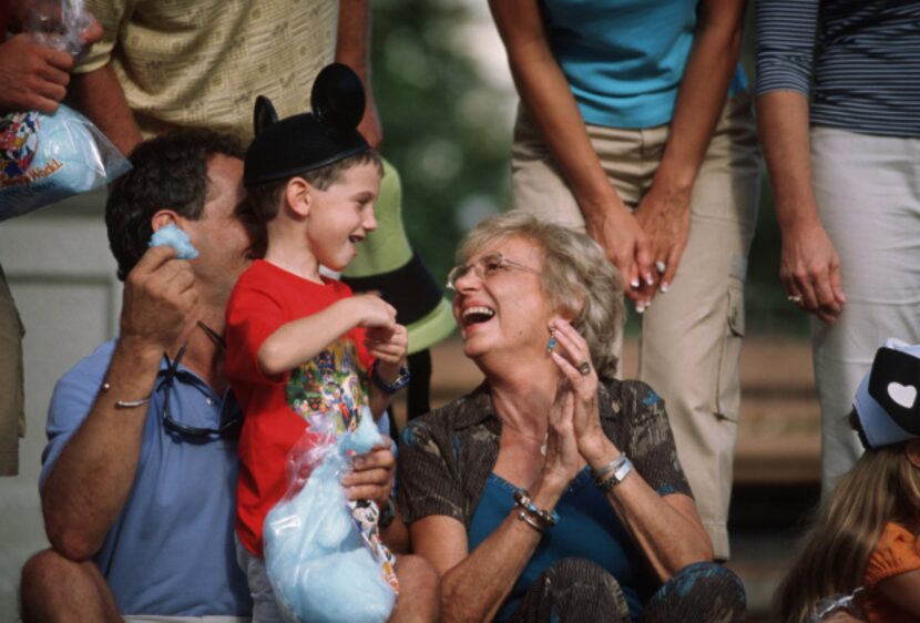 Seniors enjoy roaming the Disney theme parks with or without the grandchildren.