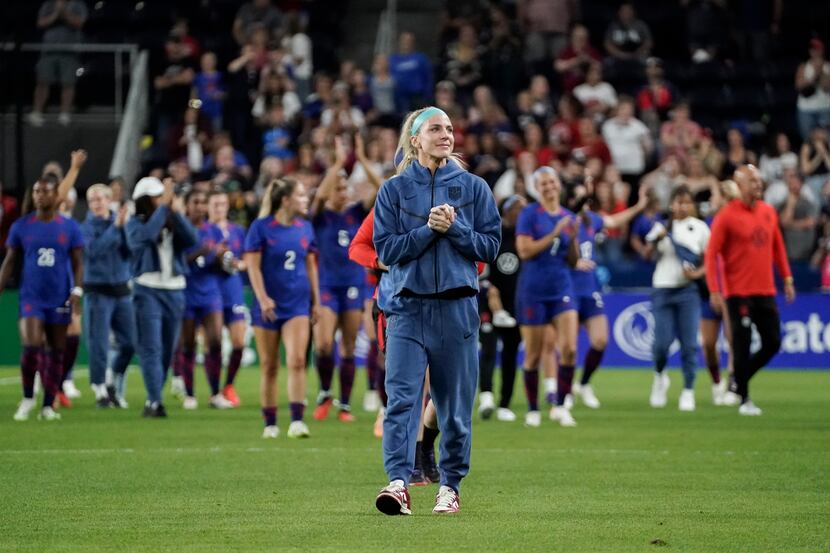 Julie Ertz says goodbye to US women's national team during win over South  Africa