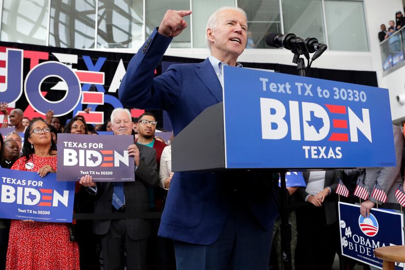 In pre-COVID times, former Vice President Joe Biden would've come to Texas for more...
