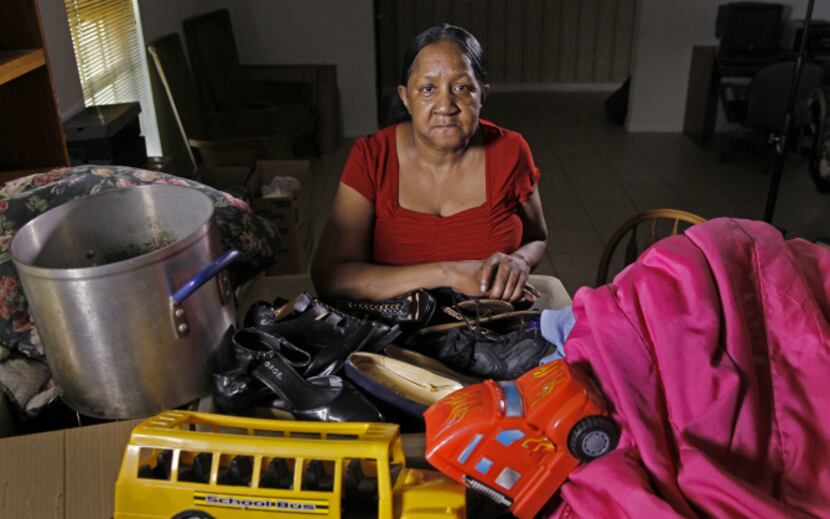 Bobbie Bell, 60, says she is losing her Dallas Housing Authority voucher over her grandson's...