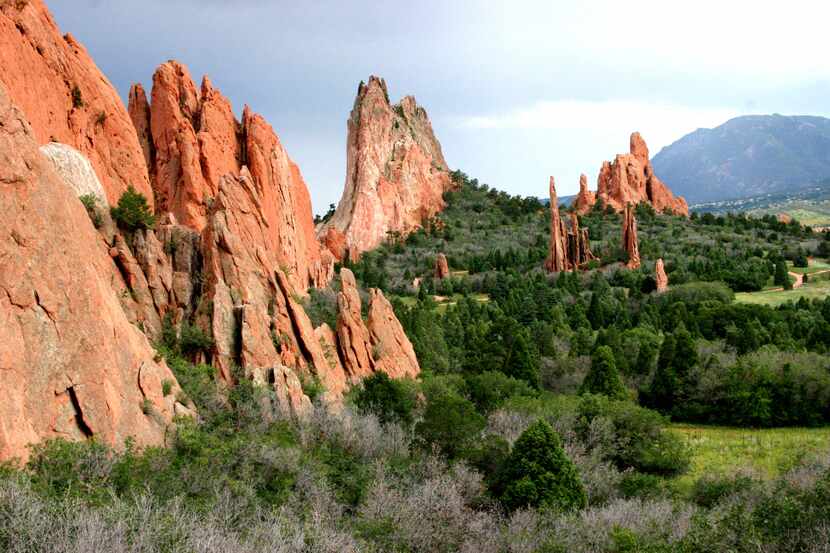 The unique rock formations of the Garden of the Gods are a short drive from Manitou Springs,...