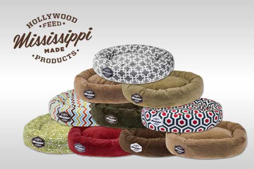 
A Mississippi Made bed from Hollywood Feed includes a machine-washable, zip-off cover....