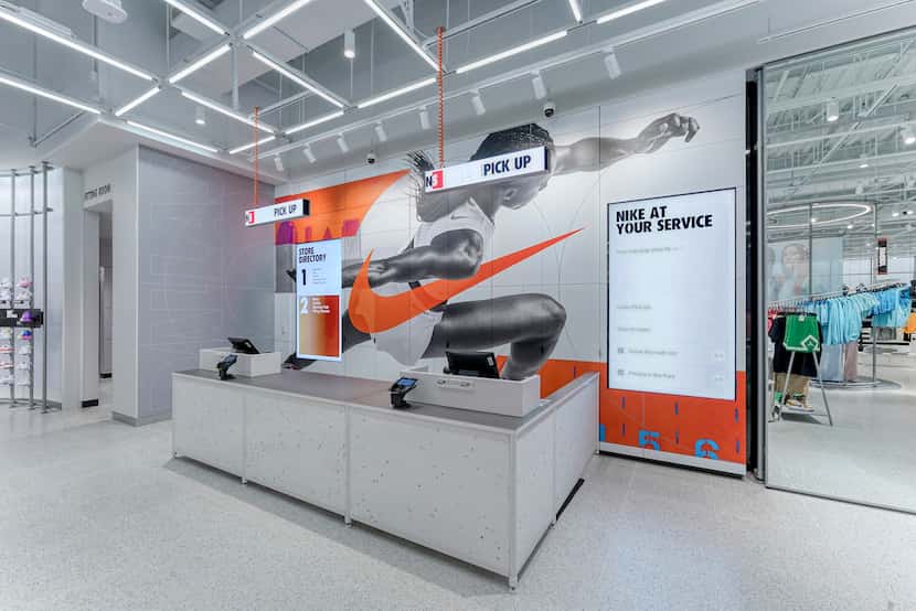Service Hub inside Nike Rise at NorthPark.
                               