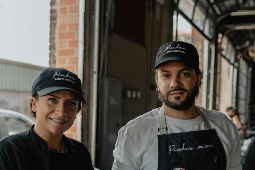 Michael Tavarez runs Picadera, a Dominican street food concept in Dallas, with his fiance...
