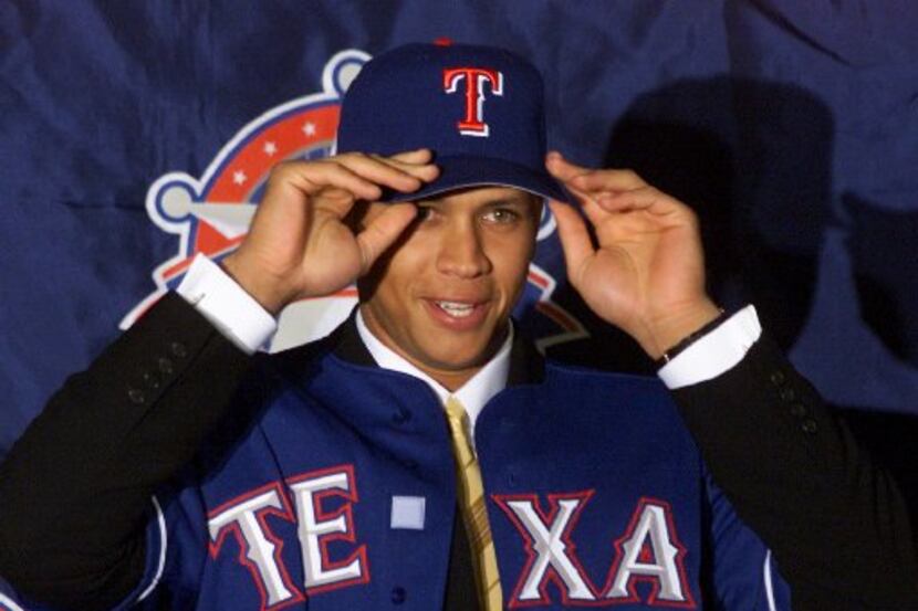 Alex Rodríguez Signed Texas Rangers Jersey - sporting goods - by