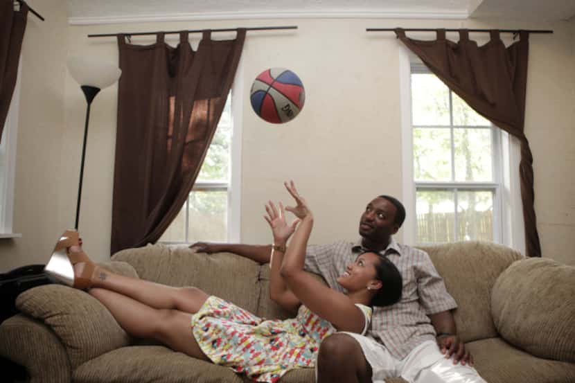 Lonice Bell and Charles Stoker pictured on June 22, 2013 in Duncanville. The couple were...